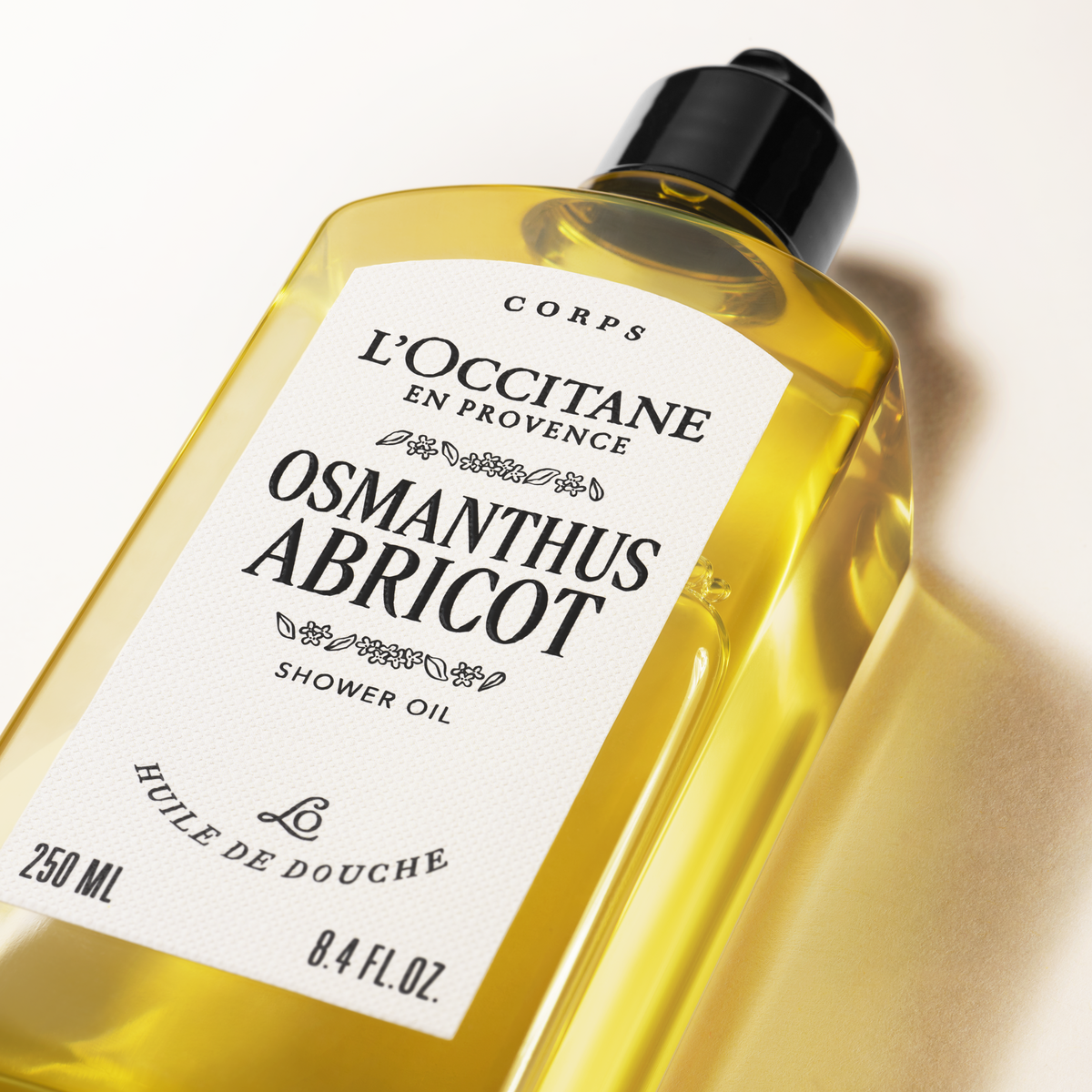 Osmanthus Abricot shower oil 250ML