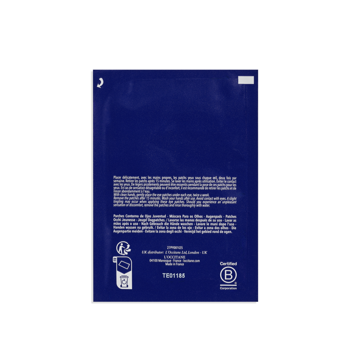 Immortelle Precieuse Eye Patches 1G 12x2