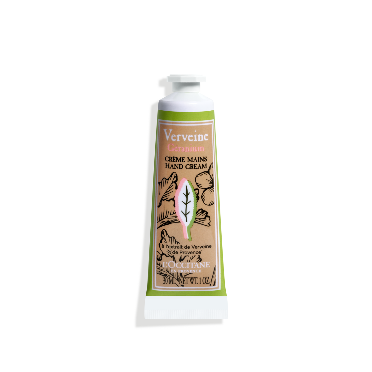 Verbena geranium hand cream 