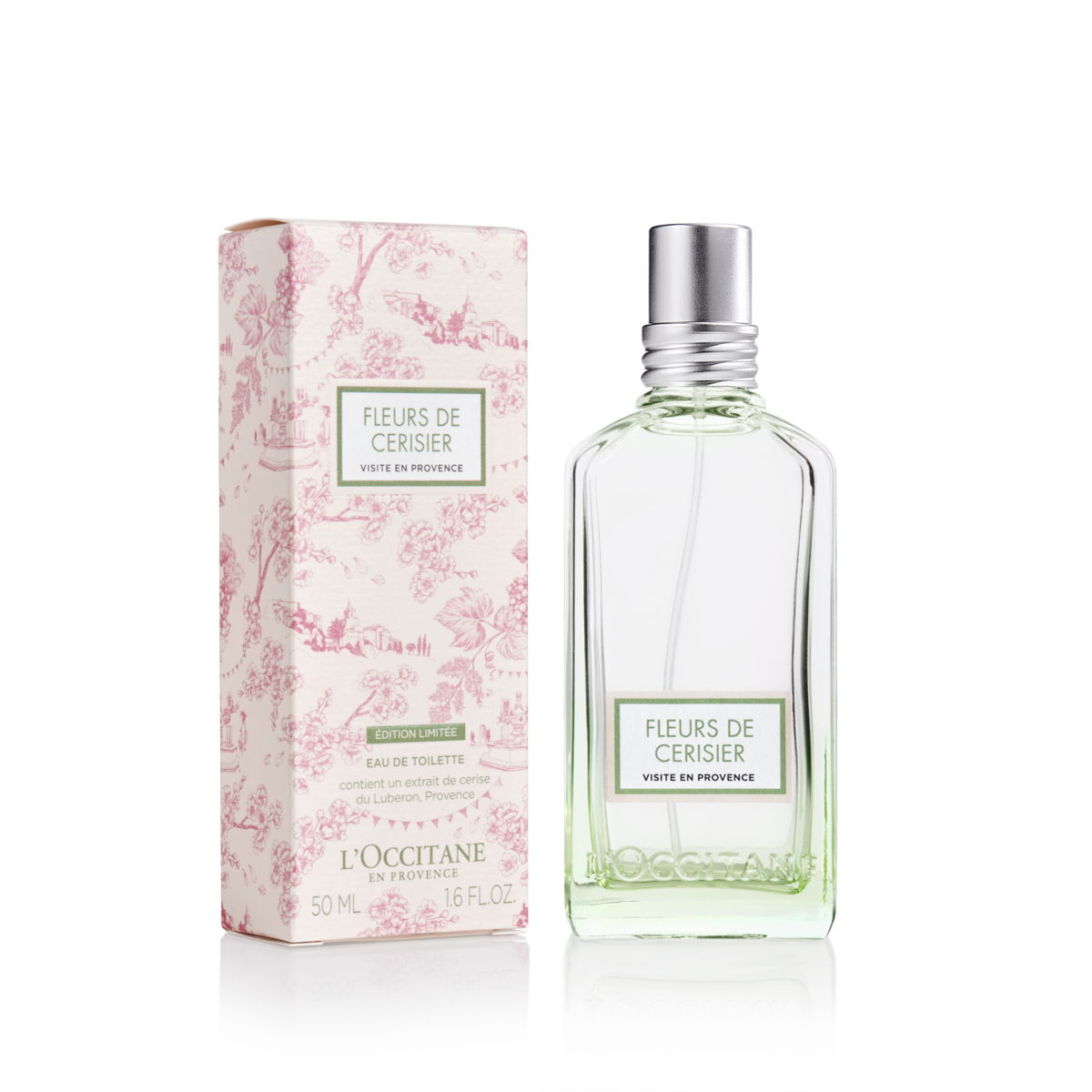 Fleurs de Cerisier Visite en Provence Eau de Toilette