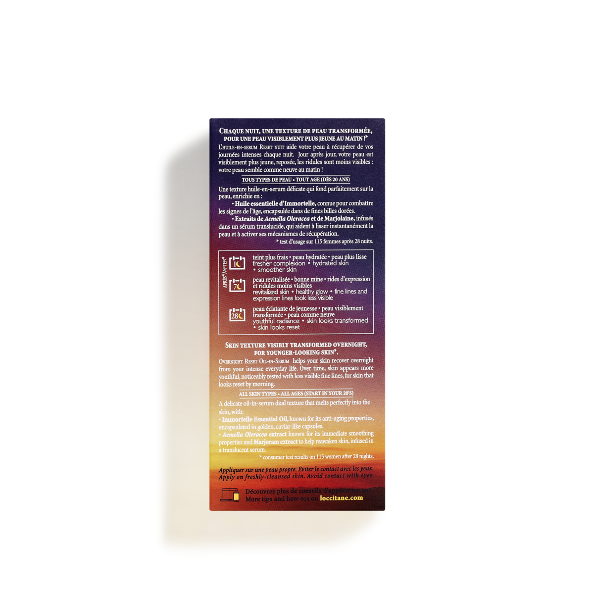 Immortelle Overnight Reset Oil-in-Serum 50ml